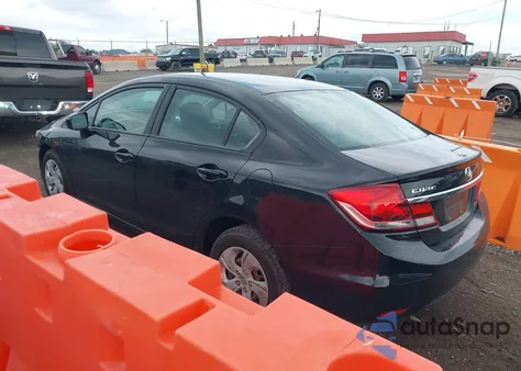 2014 Honda Civic Lx from USA, damaged, VIN 19XFB2F50EE001618